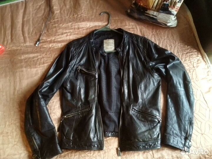 Плащ чёрный дизайнерский D&G р48