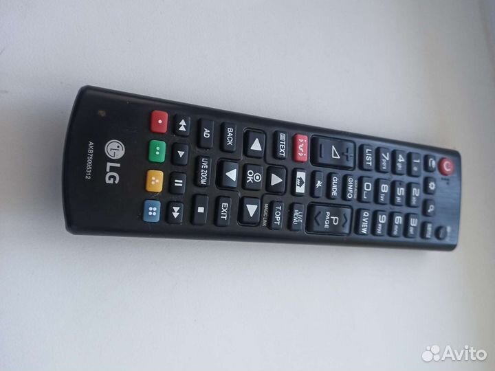 Пульт ду AKB75095312 для тв LG оригинал