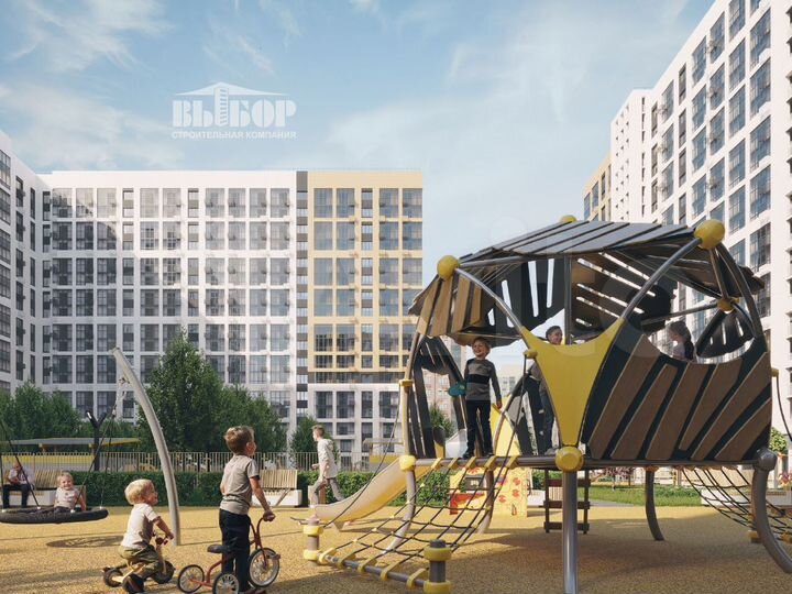 2-к. квартира, 61,6 м², 9/21 эт.