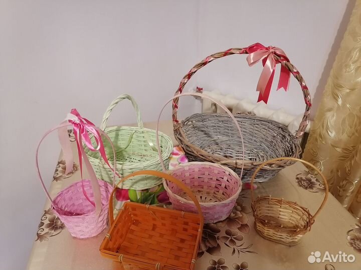 Корзинки, коробочки