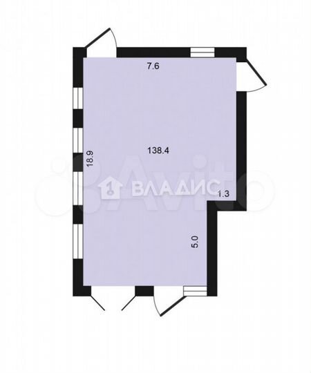 Сдам торговое помещение, 138.4 м²