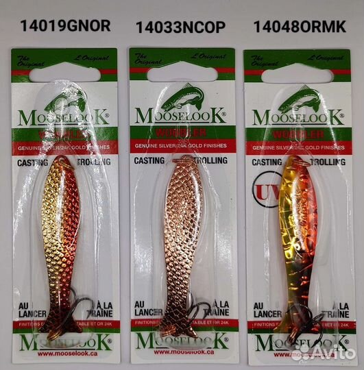 Блесны компании Williams - Mooselook Wobbler 14000