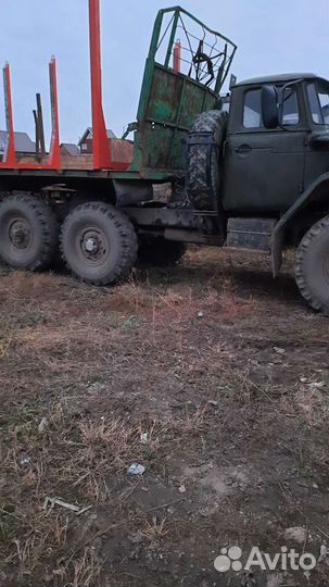 Урал 4320 с полуприцепом, 1986