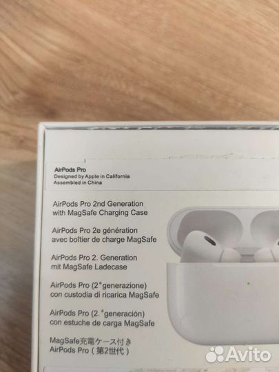 Коробка apple airpods pro