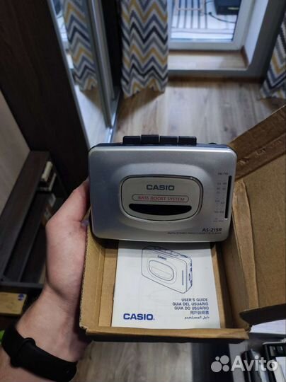 Кассетный плеер Casio AS-215R