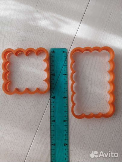 Комплект Форма вырубка для пряников (рамочки)