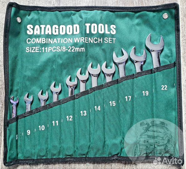 Набор ключей 11 пр. сумка