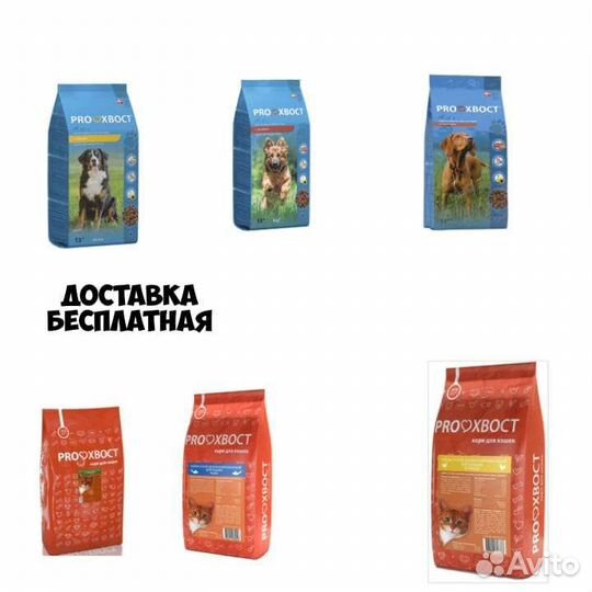 Корм для собак и кошек