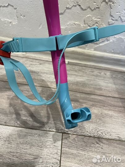 Трубка для плавания mad wave pro snorkel junior