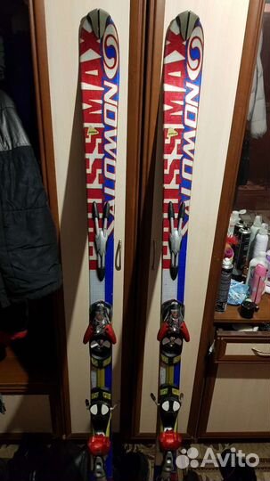 Горные лыжи salomon 180