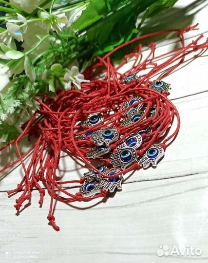 Браслеты красная нить