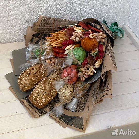 Мужские букеты съедобные