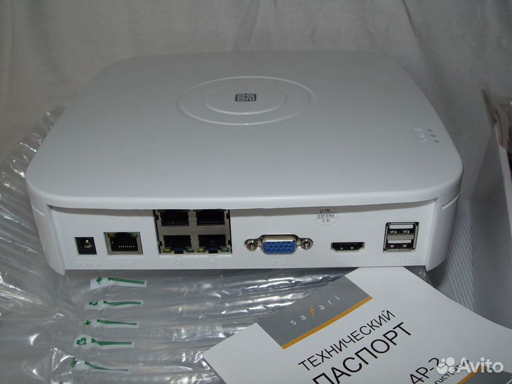 Сетевой IP-регистратор POE nesa safari S12-4P-2