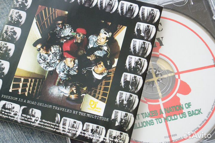 Диск: Public Enemy “It Takes a Nation” CD 1988