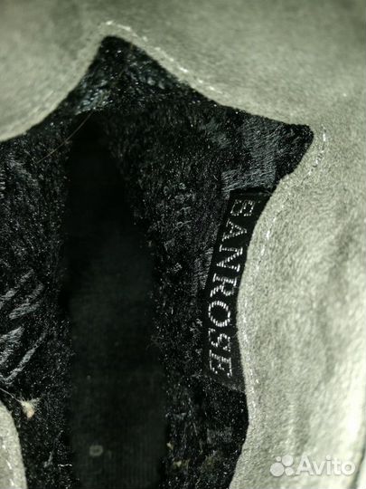 Ботинки, ботильоны серые р. 38