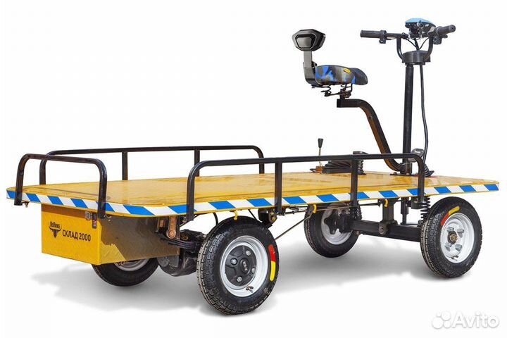 Грузовая электротележка RuTrike склад 2000