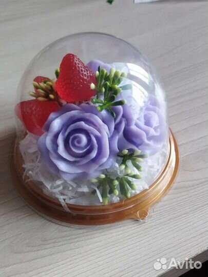 Мини букет из мыла