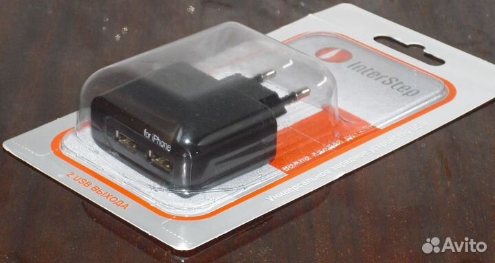 Зарядное устр. inter-step для iPhone,iPad,телефона