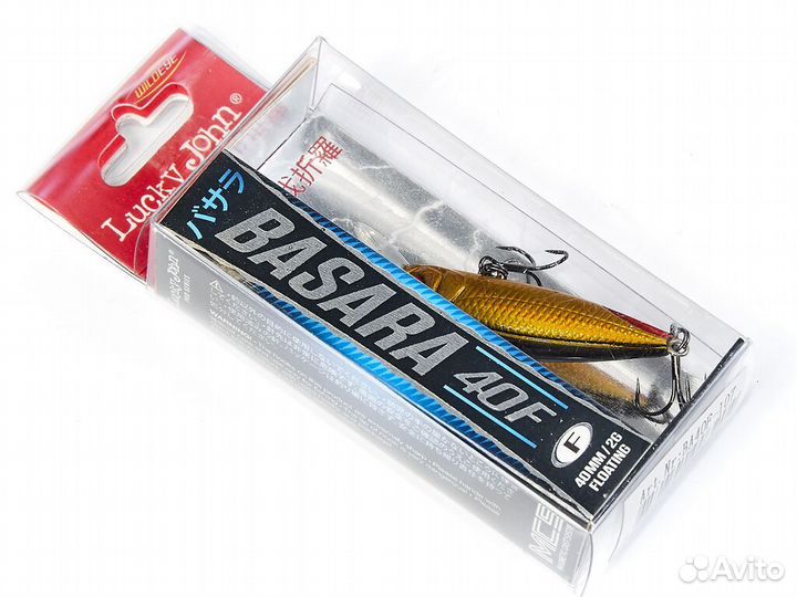 Воблеры плавающие Lucky John Pro Series Basara 40
