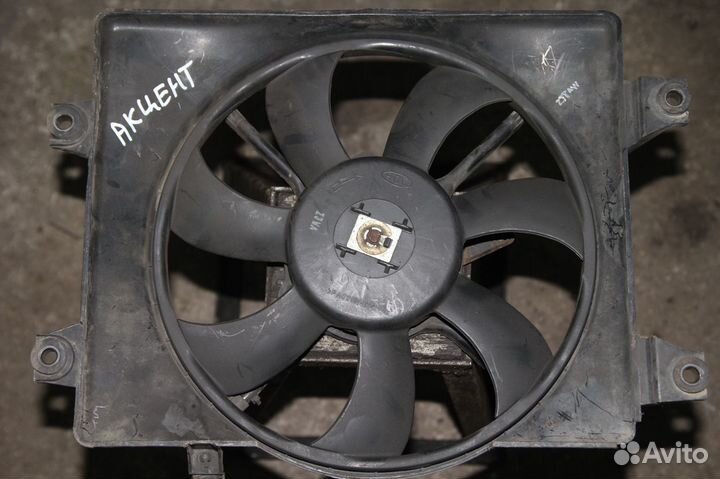 Вентилятор охлаждения Нексия;Ланос;Акцент;Спектра;