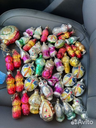 Елочные игрушки СССР