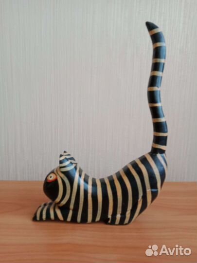 Статуэтка новая египетская кошка дерево