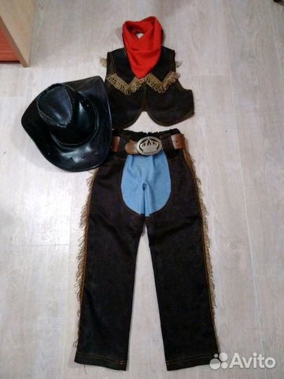 Карнавальный-новогодний костюм ковбоя,буратино