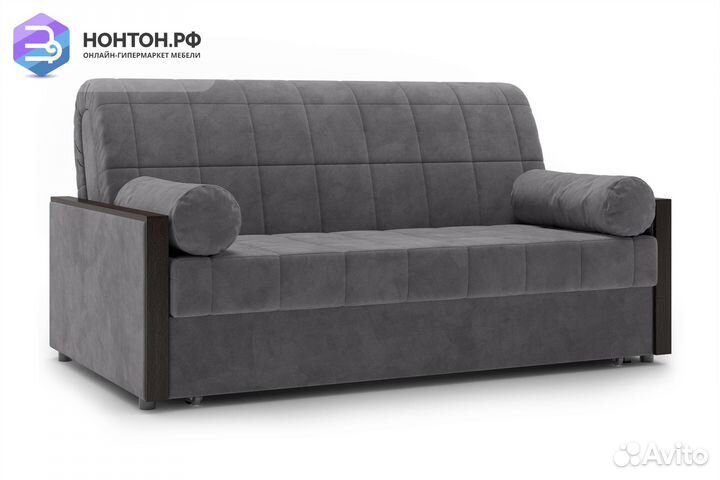 Диван аккордеон Милена серый