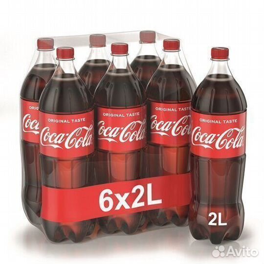 Опт - Coca-Cola Казахстан 2л