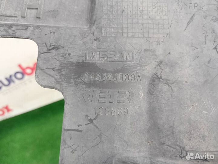 Пыльник двигателя Nissan Qashqai+2 (JJ10) 2008-20