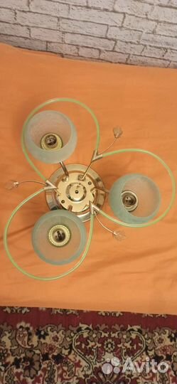 Люстра потолочная бу