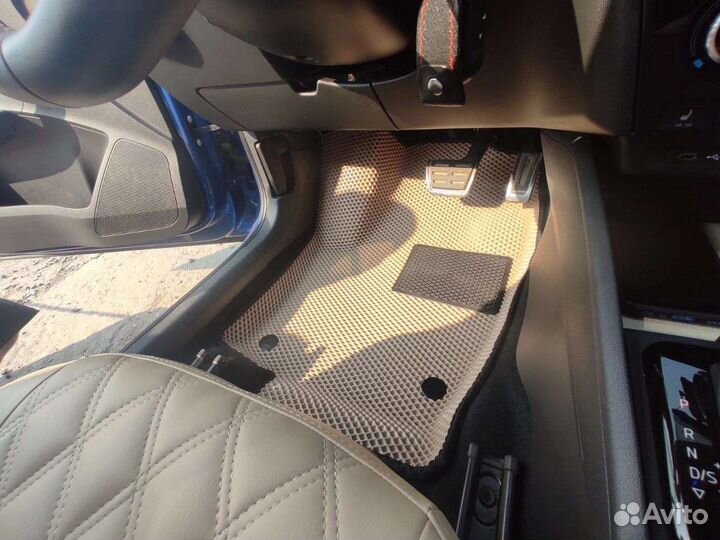 Ева eva коврики с бортиками и подпятник