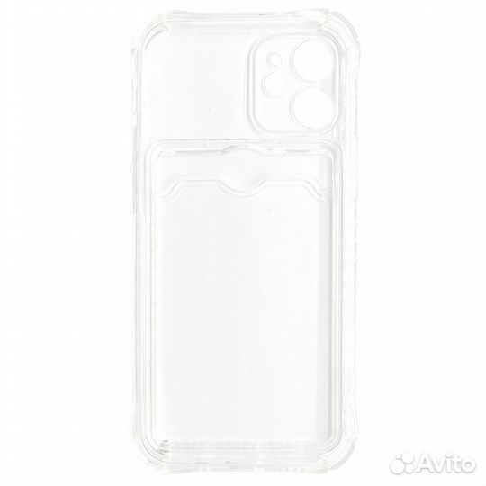 Чехол-визитница iPhone 12 Mini накладка прозрачный