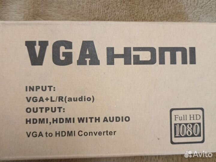 Переходник с vga на hdmi Конвертер