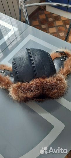 Шапка ушанка мужская натуральная