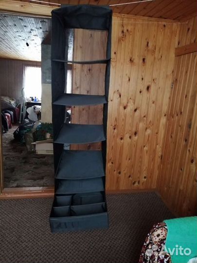 Стеллаж шкаф подвесной складной