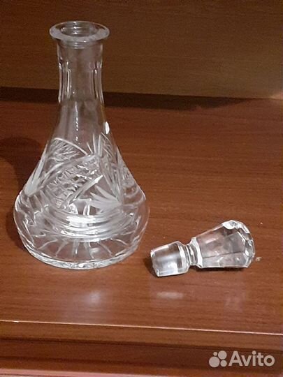 Хрусталь СССР,блюдо,селедочница