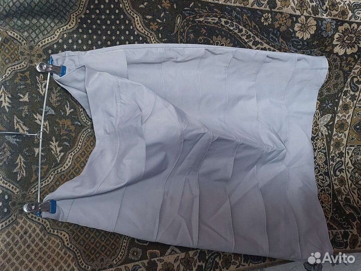 Юбка карандаш 56р серая