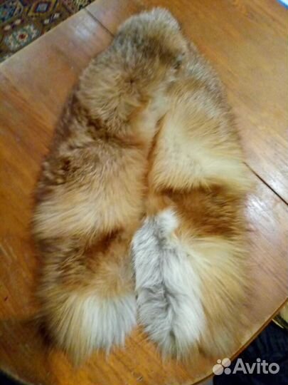 Воротник, натуральный мех - лиса