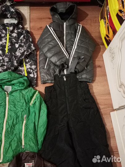 Пакет курток на мальчика 128