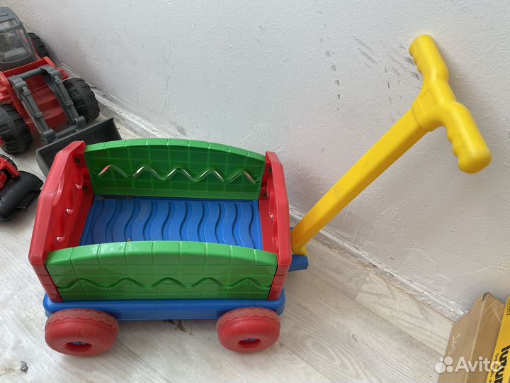 Детский трактор, самосвал, тележка