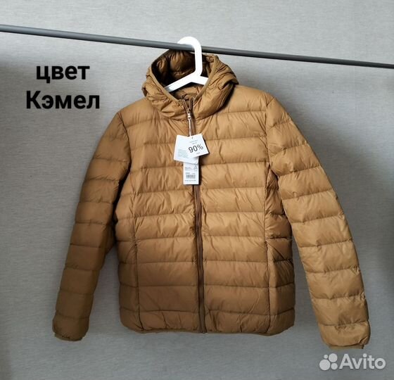 Куртка демисезонная женская с капюшоном как Uniqlo