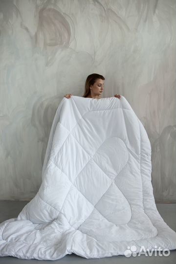 Двуспальное одеяло Ecotex Комфорт 200х220, Fiber