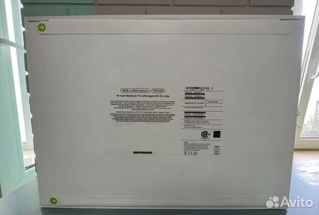 MacBook Pro 16 1tb. Новый. Рассрочка