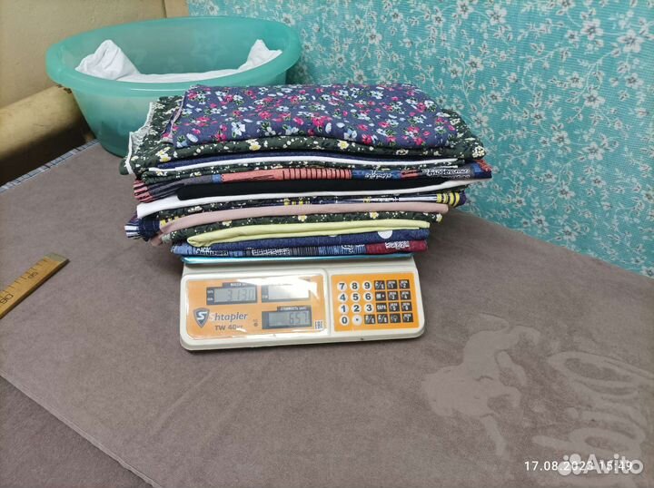 Лоскут трикотажа пакетом