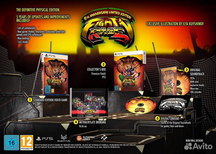 Fight'n Rage: 5th Anniversary Limited Edition PS4