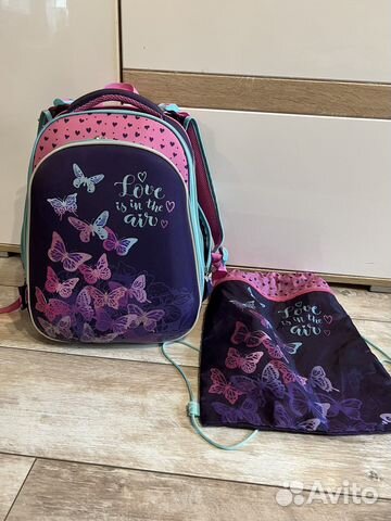 Рюкзак школьный + мешок для обуви