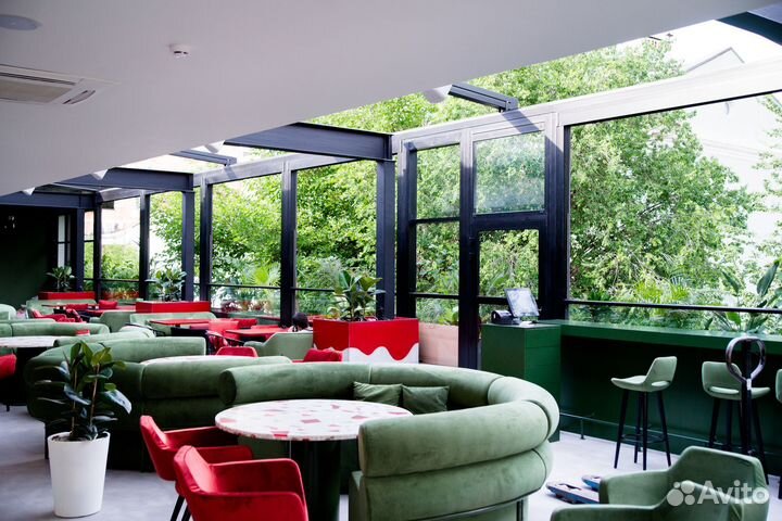 Раздвижные окна для кафе и ресторанов