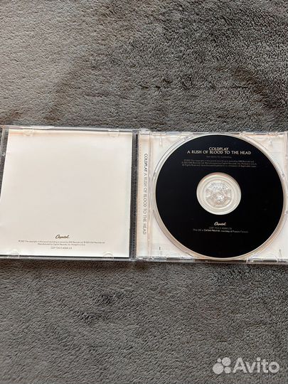 Cd диск. Coldplay “a rush of blood to the head”