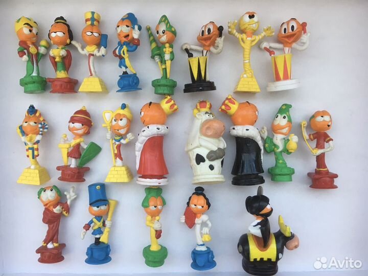 Киндеры старые серии 90х